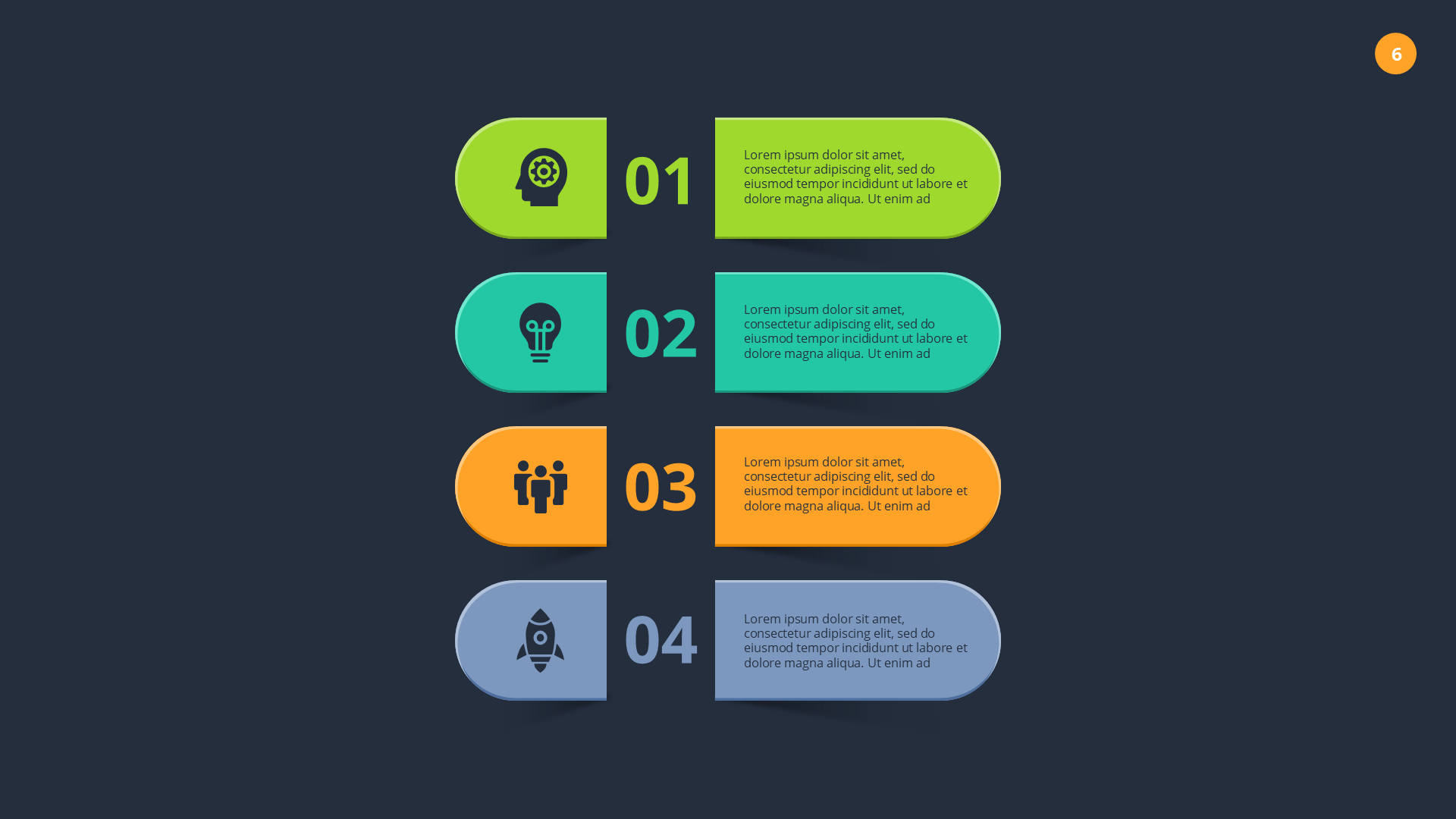 Creative [dark] slide 6